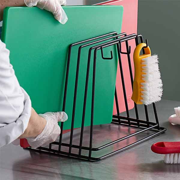 Cutting Board Rack For 6 Boards / Winco