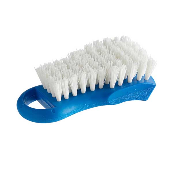 Blue Cutting Board Brush / Winco