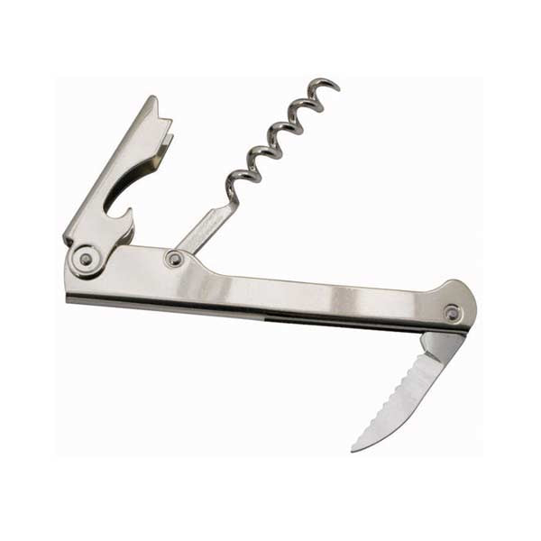 Economy Waiters Corkscrew with Foil Knife / Winco