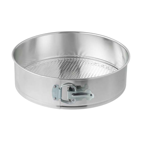10" Light Tin Springform Cake Pan / Winco