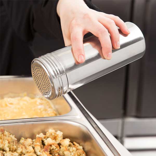 22 oz. Stainless Steel Shaker / Dredge / Winco
