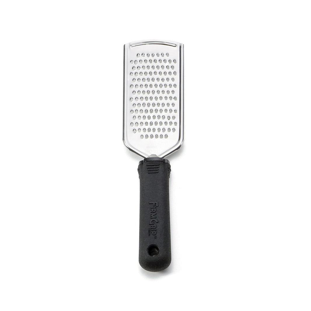 2 7/8" Slotted Grater w/ Ergonomic Soft Grip Handle, Black / Tablecraft