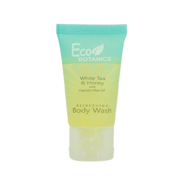 30 ml White Tea & Honey Hotel Body Wash / Eco Botanics (Case of 250)