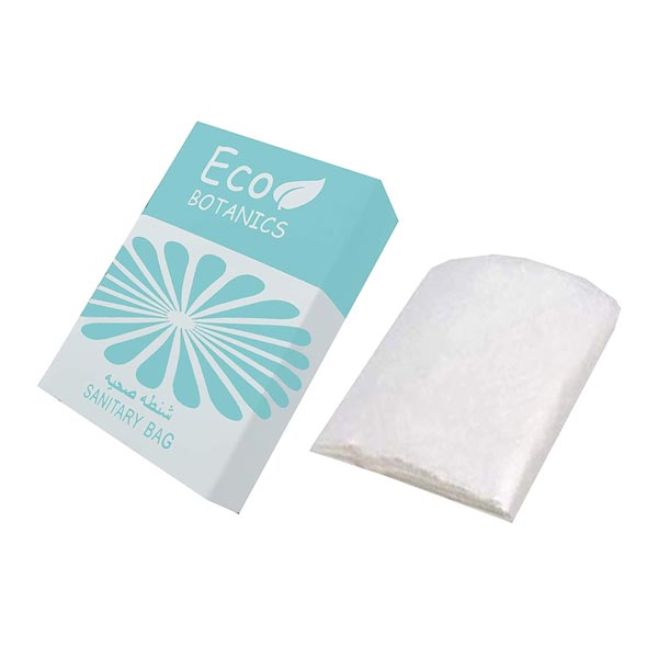 Hotel Sanitary Disposable Bags / Eco Botanics (Case of 1000)