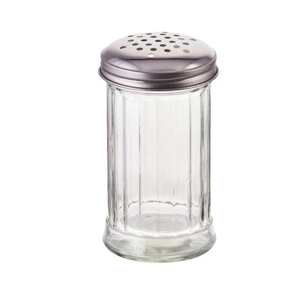 12 oz. Cheese Shaker with Perforated Top / Winco