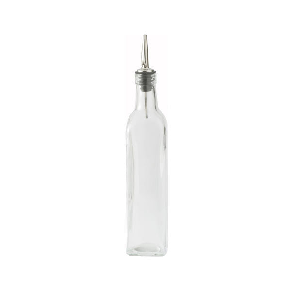16 oz. Oil/Vinegar Cruet with Pourer / Winco