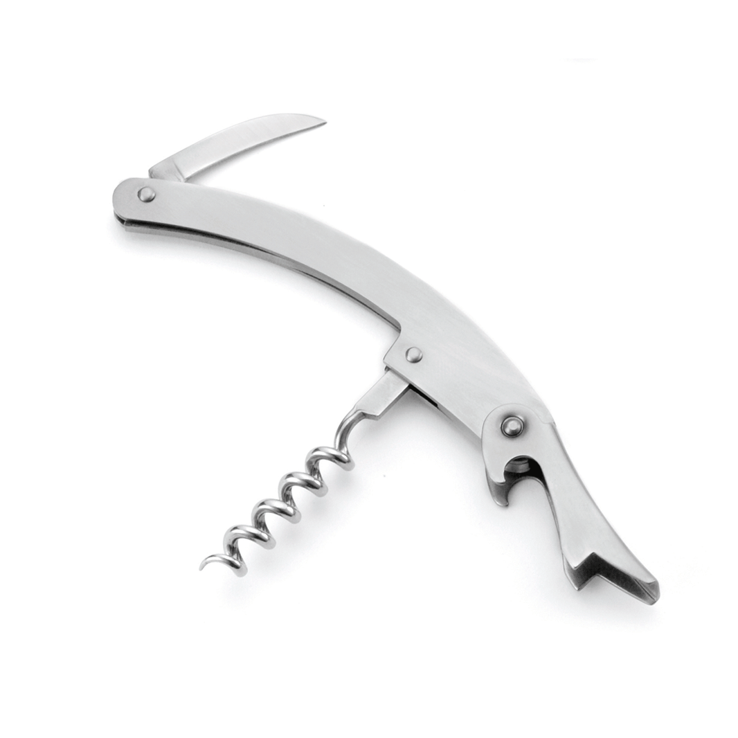 Waiter′s Corkscrew, matte finish dishwasher safe, stainless steel / Tablecraft