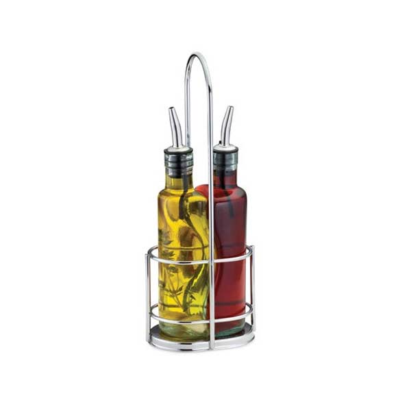 8 1/2 Oz Glass Oil and Vinegar Set / Tablecraft