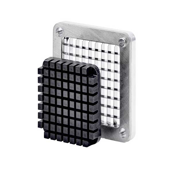 Kattex 1/2" Replacement Blade and Block for HCD Chopper/Dicer / Winco