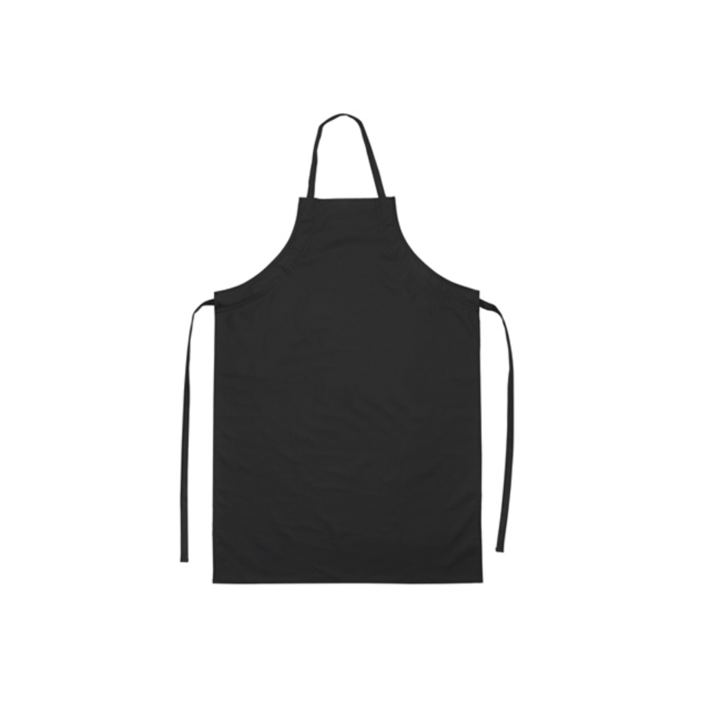 27 1 2 x 40 Black Lightweight Dishwashing Apron Winco