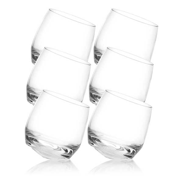 Ocean 270ml 6-Piece Set Cuba Rock Glass / Clear