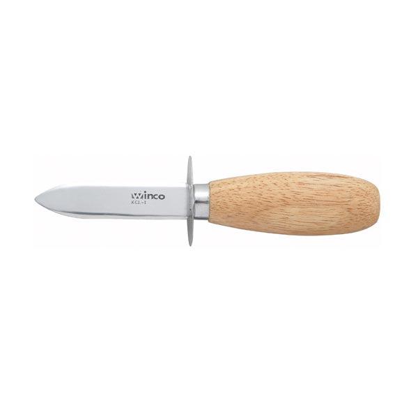 6 3/4" Oyster/Clam Knife with Plastic Handle / Winco