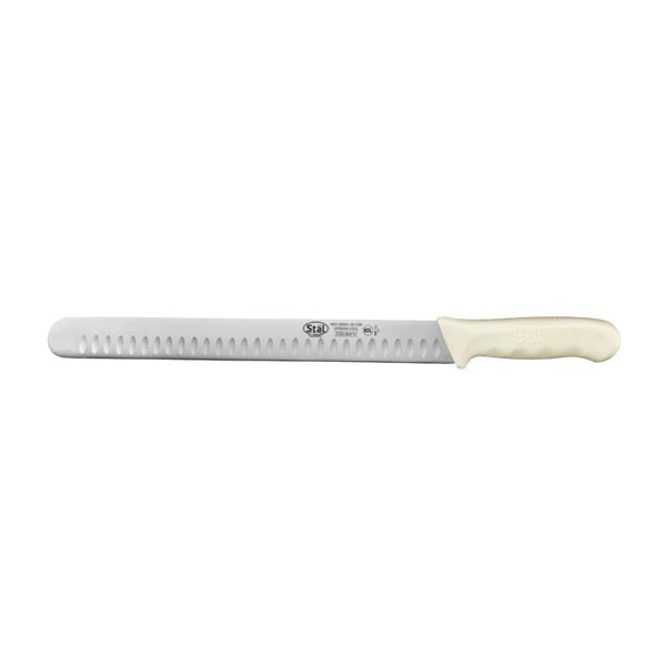 12" High Carbon Steel Slicing Knife with Polypropylene Handle / Winco