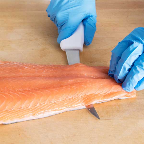 6" High Carbon Steel Curved Boning Knife / Winco