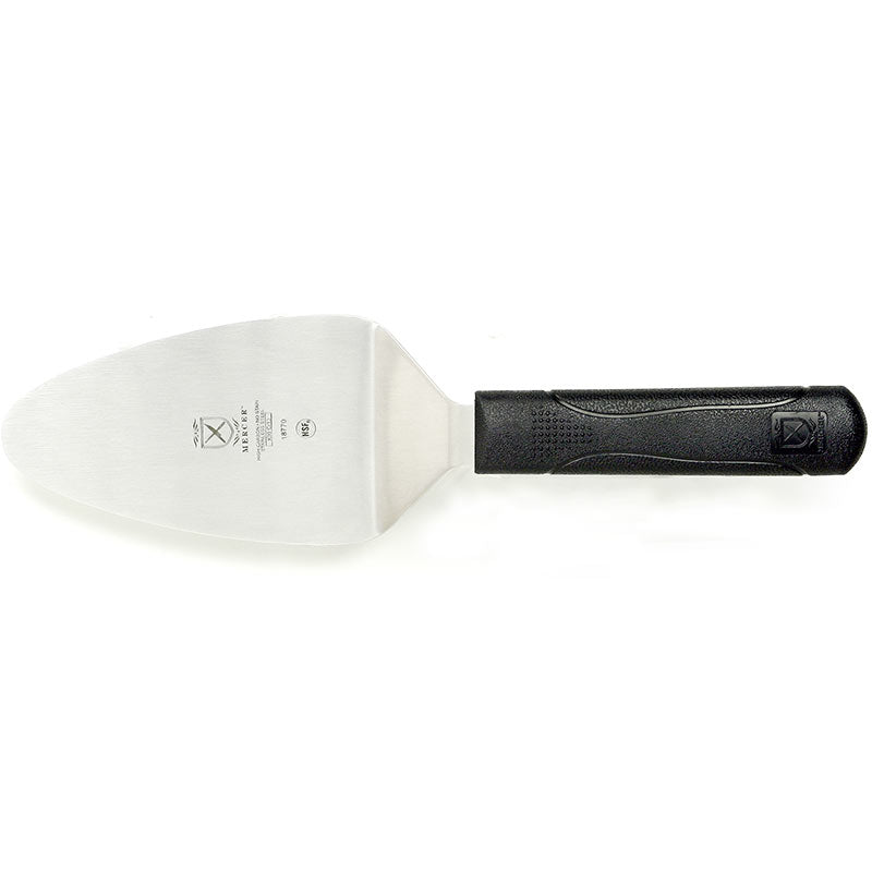 Mercer Culinary Millennia 11" Pie Server with Black Polypropylene Handle