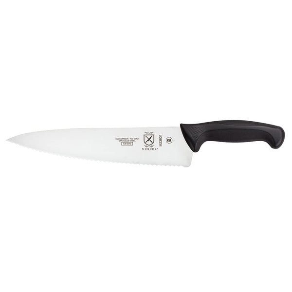 10" Serrated Wavy Edge Chef Knife / Mercer