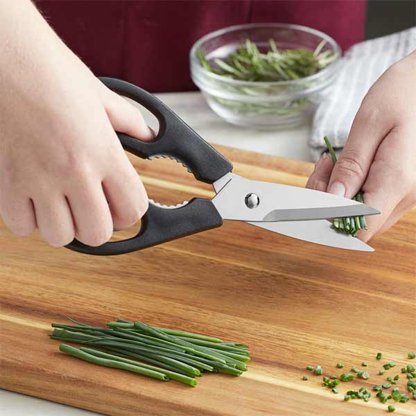 3 3/4" Stainless Steel Multi-Purpose Shears with Polypropylene Handle