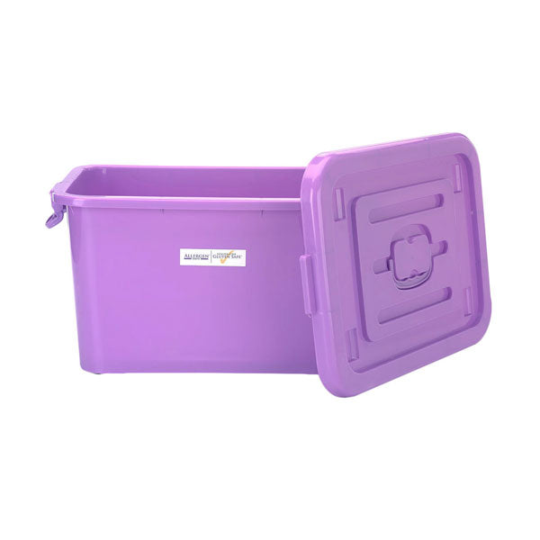 Mercer Culinary Purple Allergen-Safe Storage Tote and Utensils Kit