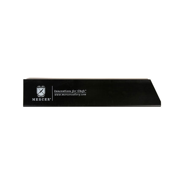 10" x 2" Polypropylene Slanted Blade Guard / Mercer
