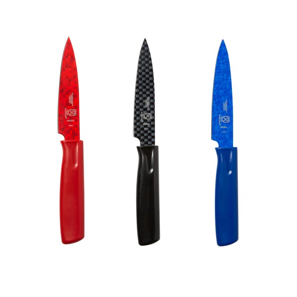 Non Stick Paring KnifeBlack, Blue, Red 4" / Mercer