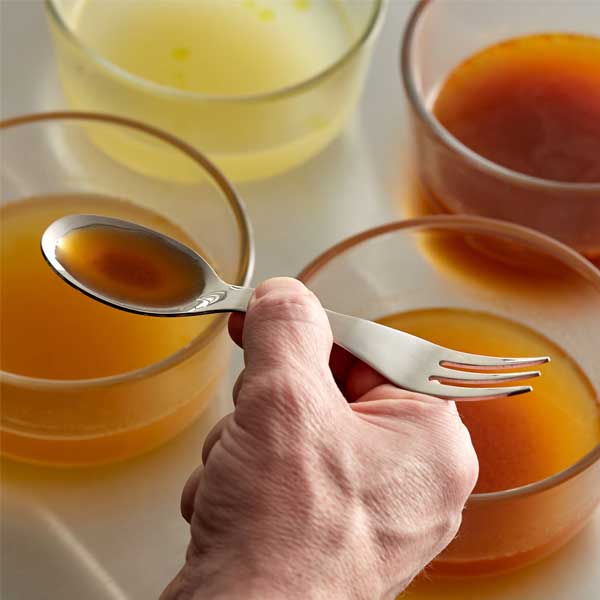 6 5/8" Stainless Steel Tasting Spoon / Fork