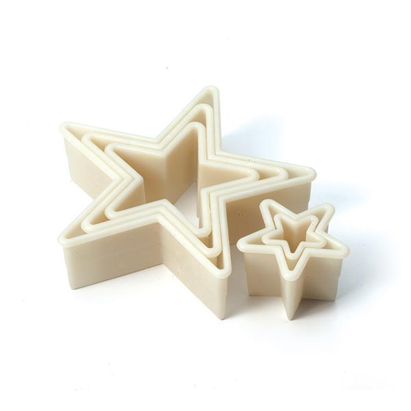5 Pc. Star Plain Nylon Cutter Set
