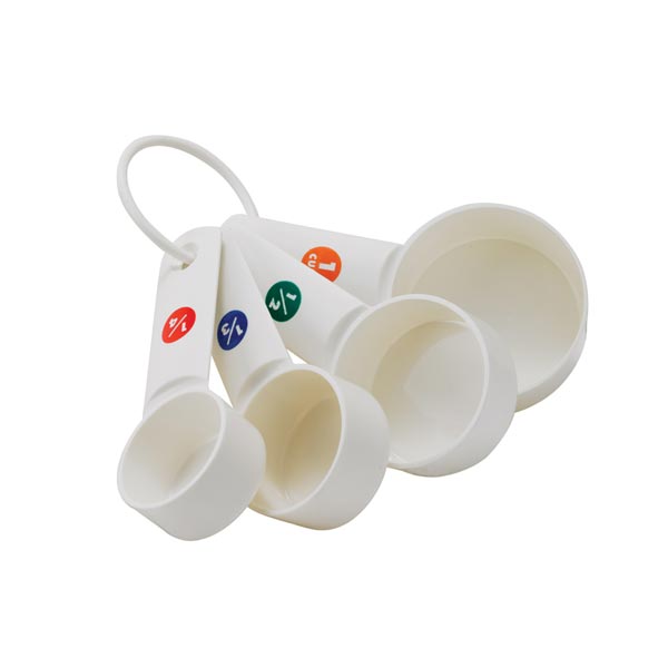 4 Piece Plastic Measuring Cup Set / Winco