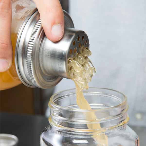 Stainless Steel 2-Piece Replacement Mason Jar Shaker Cap / Tablecraft