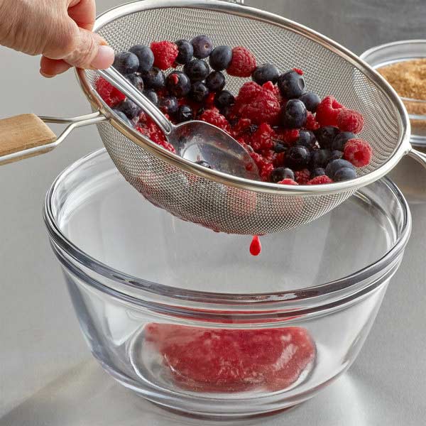 Stainless Steel Fine Single Mesh Strainer / Winco