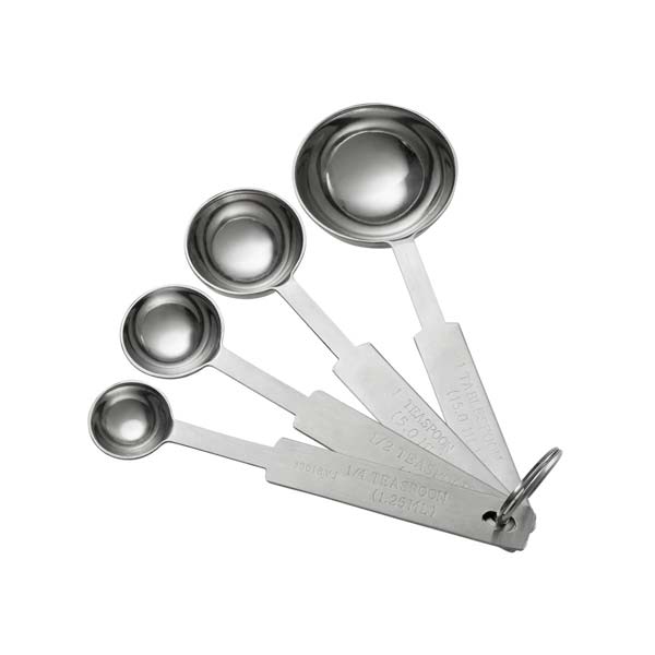 4-Piece Heavy Duty Measuring Spoon Set / Winco