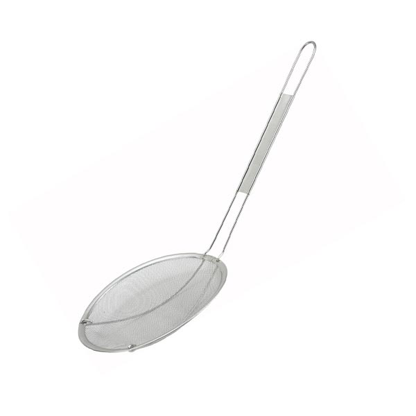 6 1/2" Stainless Steel Fine Single Mesh Strainer / Winco