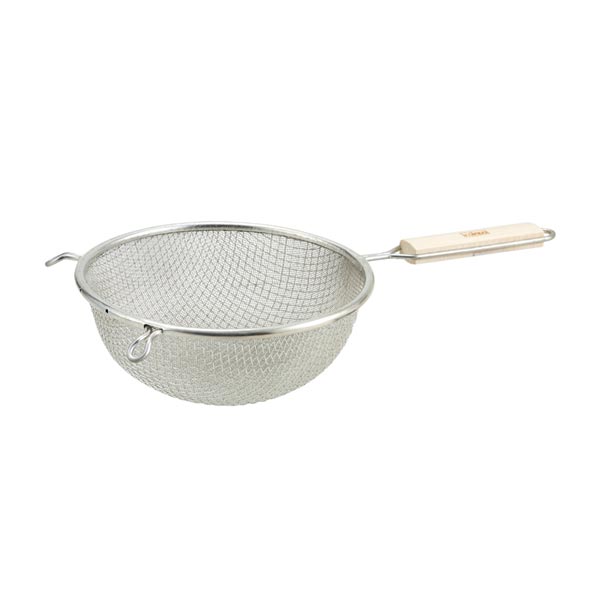 6 1/4" Diameter Double Mesh Strainer / Winco