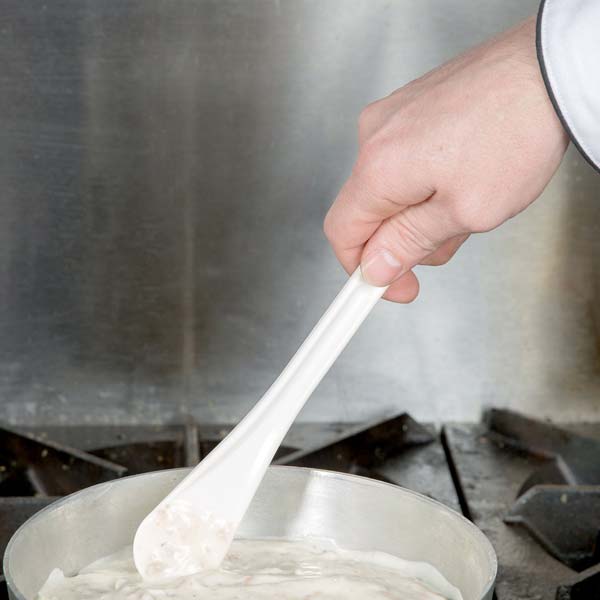 White Nylon Heat Resistant Mixing Paddle / Winco