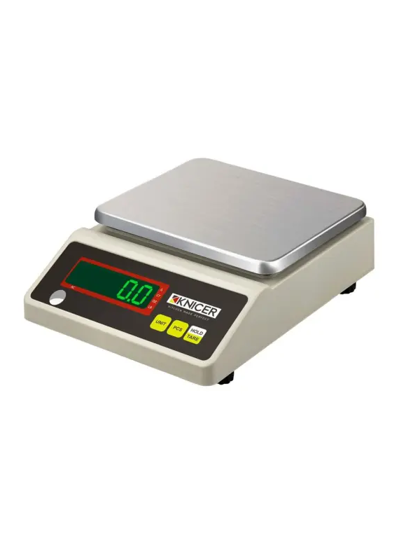 Electronic Balance,10KG/0.1G, 220V,LCD Display / KNICER