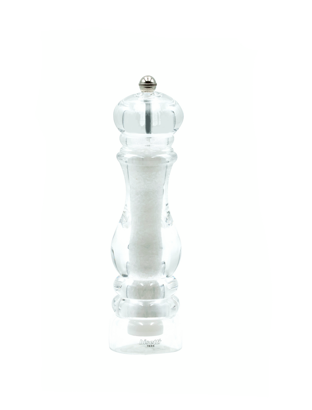 Bisetti 8430S And 8430 Milan Acrylic Salt And Pepper Mill