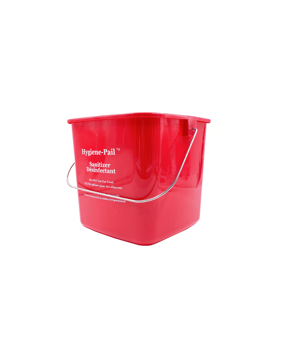 Red 3 Quart Cleaning Bucket For Home Or Commercial Use / KNICER