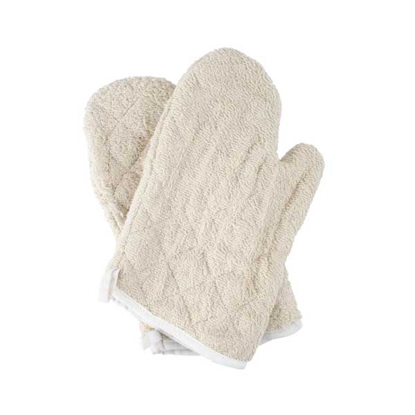 13" Terry Oven Mitts / Winco