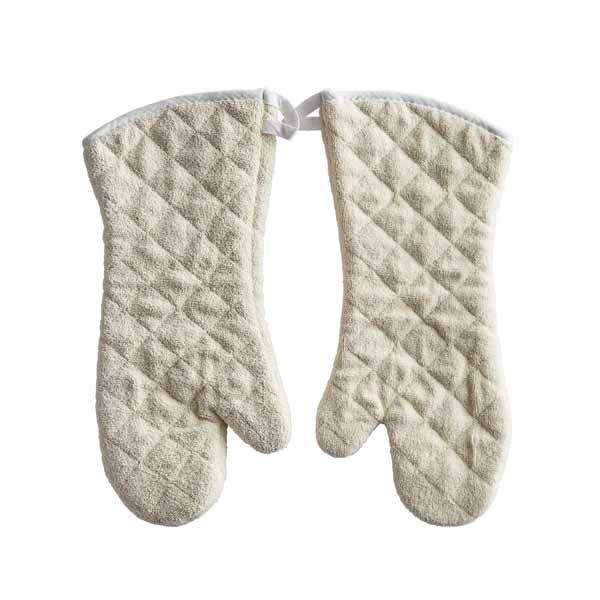 17" Terry Oven Mitts / Winco