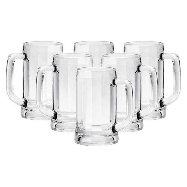 Ocean 355ml 6-Piece Set Munich Beer Mug / Clear