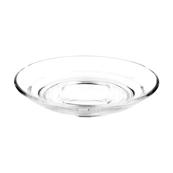 Ocean Pack Of 6 Caffe Espresso Saucer Clear 4.75inch