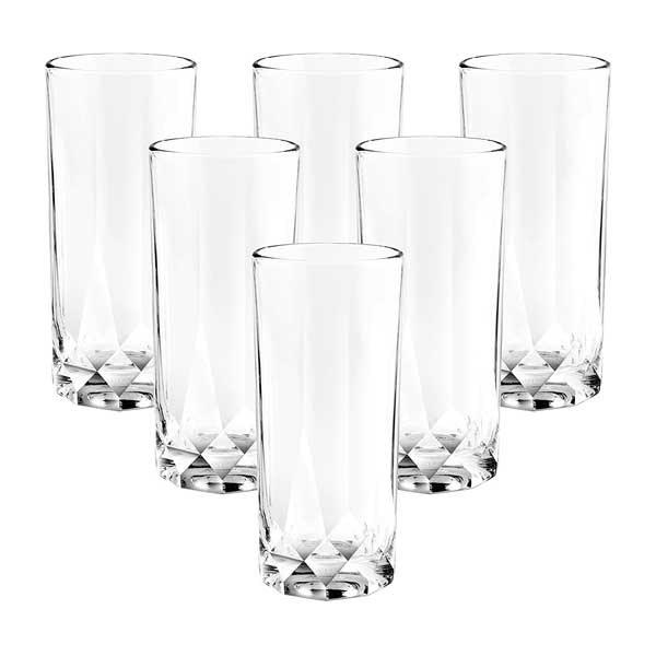 Ocean 350ml 6-Piece Set Connexion Highball Tumbler Glass / Clear