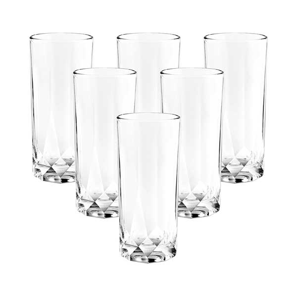 Ocean 430ml 6-Piece Set Connexion Long Drink Glass / Clear
