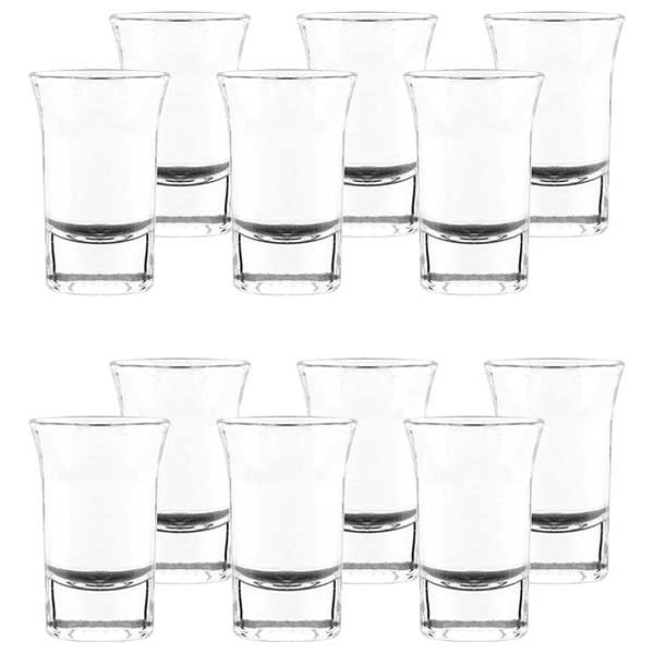Ocean 35ml 12-Piece Set Uno Shot Glass / Clear