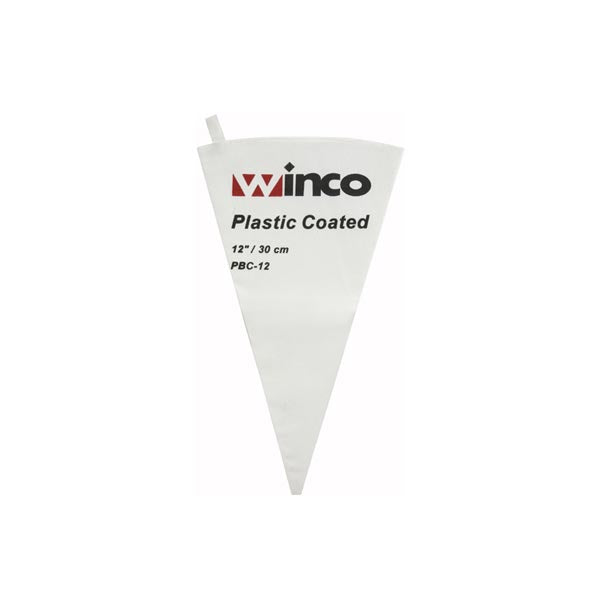 12" Plastic Lined Canvas Pastry Bag / Winco