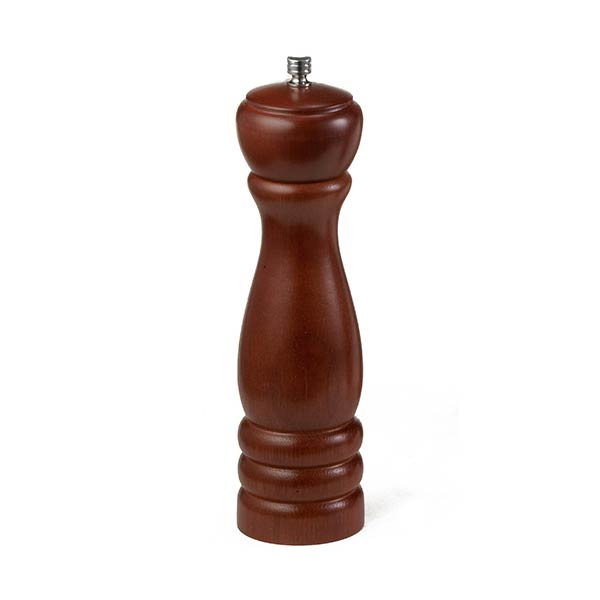 Mahogany 8 3/4" Wood Pepper Mill / Tablecraft