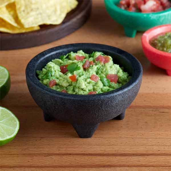 10 oz. Molcajete Salsa Bowl Set / Winco