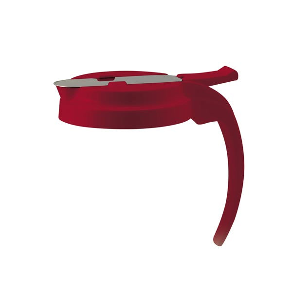 Red Syrup Dispenser Lid / Winco