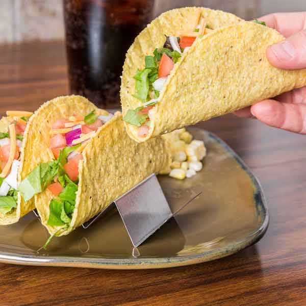 Mini Taco Holder with 2 or 3 Compartments / Winco