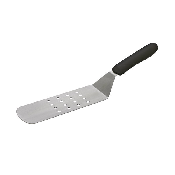 8 1/4" Blade Stainless Steel Perforated Offset Turner / Winco