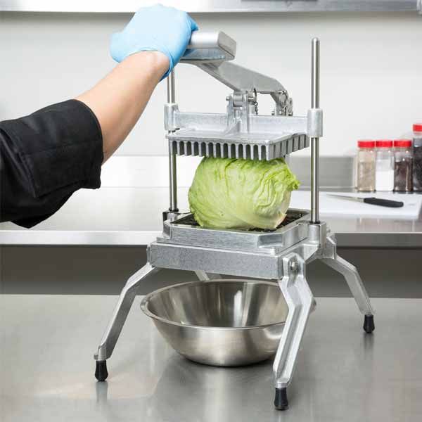 Commercial Lettuce Cutter with 1" Square Cuts / Winco